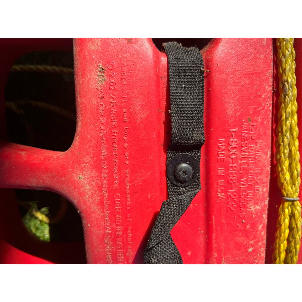 Clifford The Big Red Dog Scholastic outdoor rope string outdoor swing vintage - Picture 9 of 11